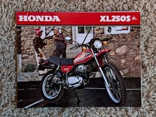 Vintage 1979 Honda XL250S Dirt
