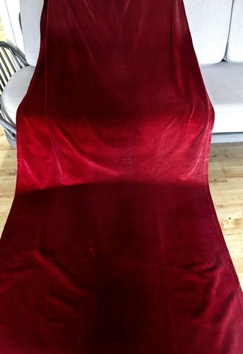 Gorgeous vintage velvet door - gorgeous,