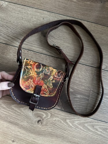 Western horse crossbody - horse,