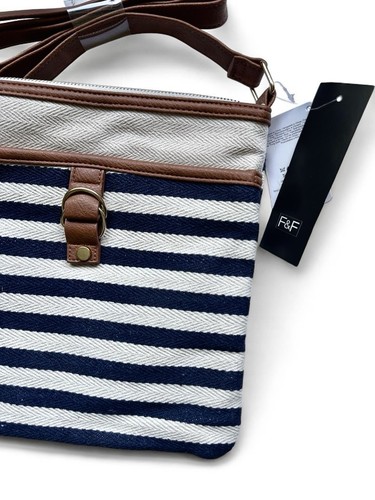 New navy brown - navy, woven