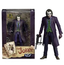 New Batman The Dark Knight Joker Heath Ledger  7" Action Figure Movie Actor Gift