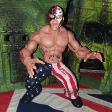 Vintage WWE Wrestling Action Figures RING GIANTS REY MYSTERIO Lucha Libre AAA