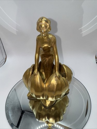 Vtg porcelain nude nymph - vtg,