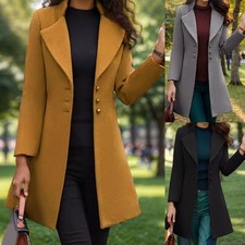 Women's Slim Fit Wool Blend