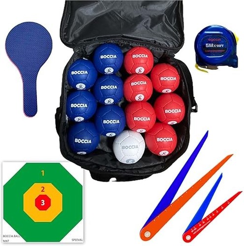 Official boccia ball set with - ball,