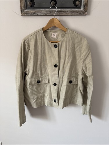 Ladies natural colour linen - ladies,