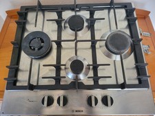   Bosch PCI6A5B90 - 4 Burnes Integrated Stainless Steel Gas Hob 