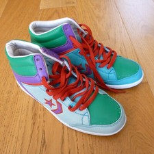 Converse Weapon Women's Trainers Hi Top Multicolour UK 5.5 EUR 39 Free UK P+P