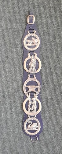Vintage cast horse brasses - cast,