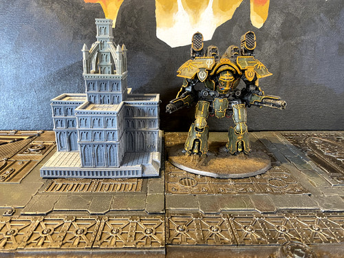 Sci skyscraper 8mm scale - sci-fi,