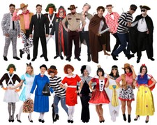 ADULTS WORLD BOOK DAY COSTUME SCHOOL STORYBOOK MOVIE LADIES MENS FANCY DRESS LOT