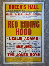 Vintage 1974 Red Riding Hood