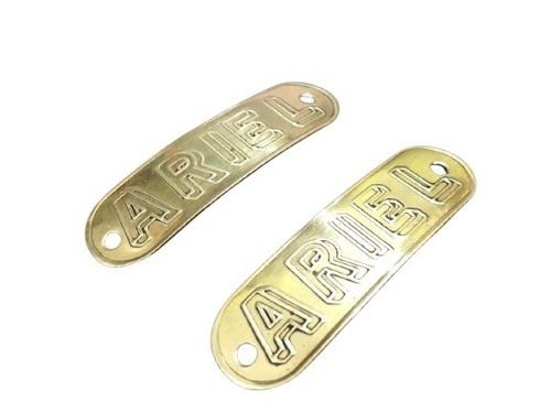 Brass vintage ariel - brass,