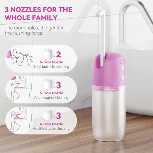 Electric portable bidet - portable,