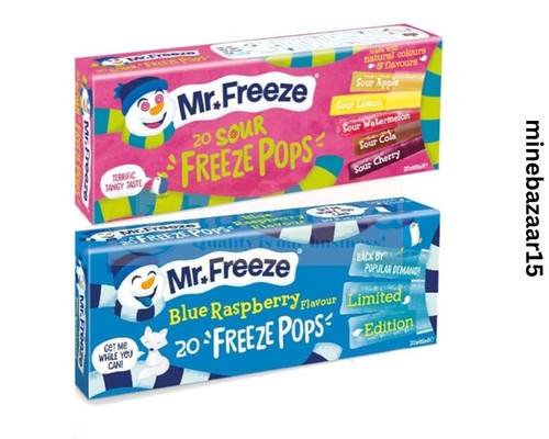 Freeze ice pops sour - mr,