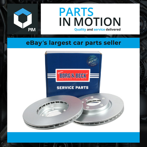 Brake discs pair vented - brake,