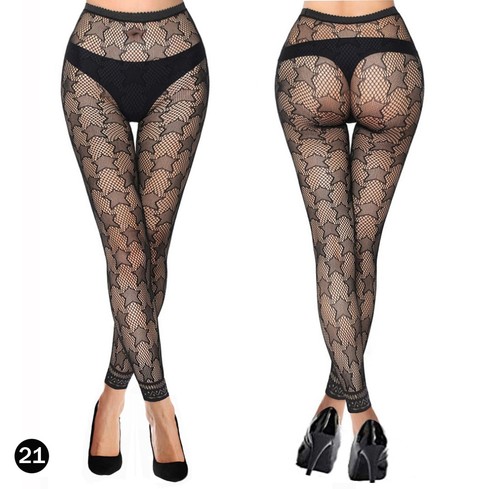 New womens patterned - new, footless