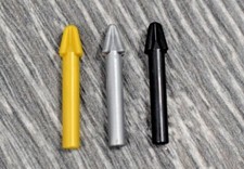 Lego 18041 Weapon Harpoon Smooth Shaft Select Colour Pack of 2