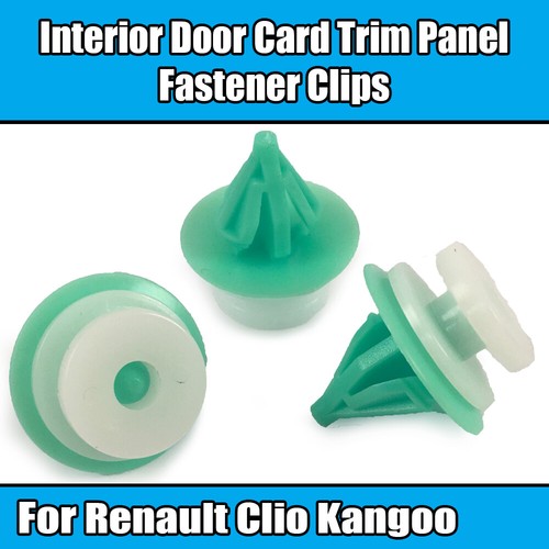 10x clips for renault clio - clips,