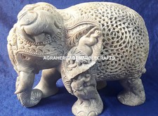 8" Exclusive Marble Elephant