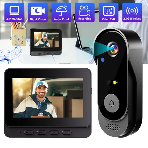 Wireless video door bell 4g - wireless, 2.4g