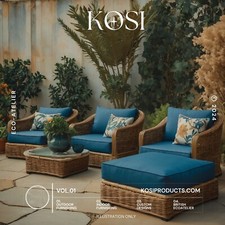 Rattan Patio Furniture Sofa