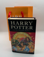 JK Rowling Harry Potter and the Deathly Hallows 1st Edition Midnight Signing