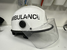 Ambulance Paramedic Helmets White Kings Crown Pacific 