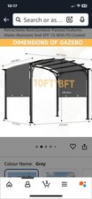 Gazebo Metal Pergola With