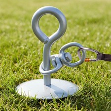 24" Dog Tie Out Stake Spiral