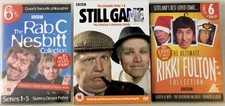 STILL GAME, ULTIMATE RIKKI FULTON, RAB C NESBITT, 3 x DVD BOXSETS