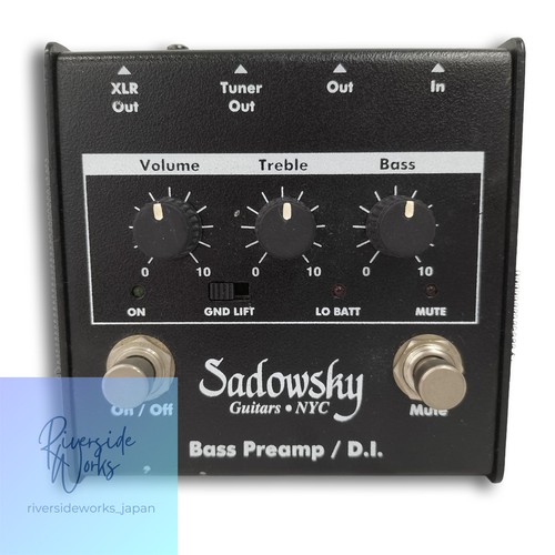 Sadowsky bass preamp - preamp/d.i, for