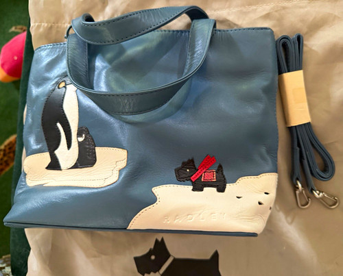 Radley leather top handle bag - top,