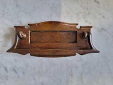 Brass Art Nouveau Letter Box