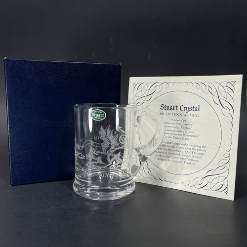 Stuart crystal bicentennial - stuart,