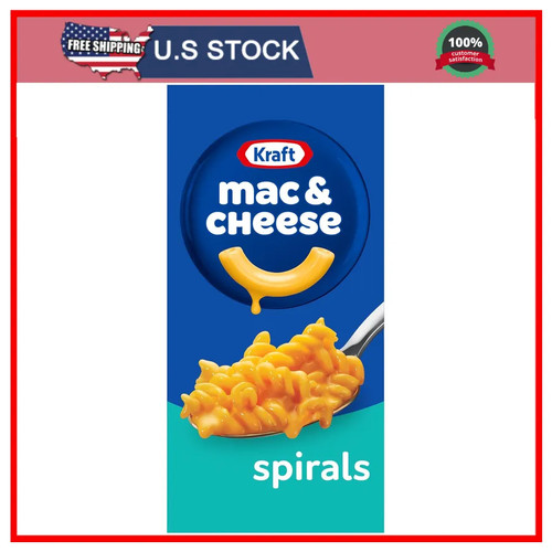 Kraft spirals plant based mac - based,
