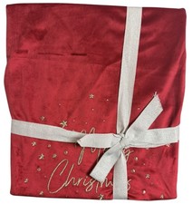 BNWT M&S Velvet Christmas Sack Drawstring Bag Pouch Xmas Gifts Bag - 19” x 28”
