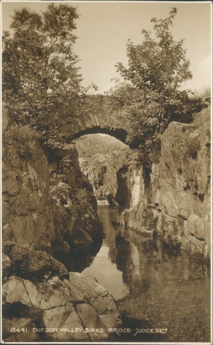 Real photo dunoon - , valley
