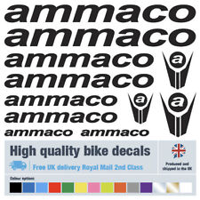 Ammaco bike decals labels with