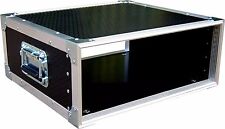 4U 19" Rack Sleeve Amp Mount Swan Flight Case for Studio Install (Hex)