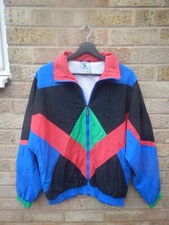 RODEO VINTAGE SKI JACKET RED/BLUE/GREEN SIZE SMALL 38 CHEST