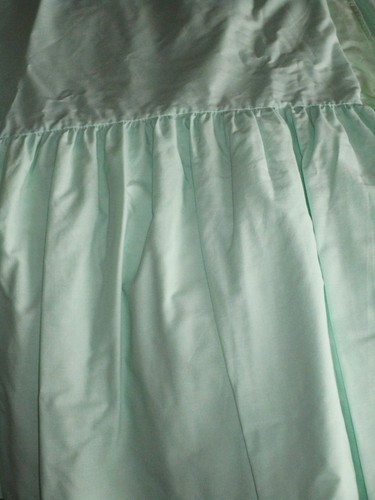 Mint green single valance - mint,