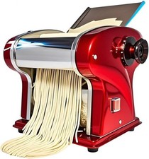 Electric Pasta Machine - 135 W, 5 kg/h, Stainless Steel, 2-in-1 Dough RRP £200