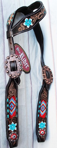 Horse show bridle - horse, western
