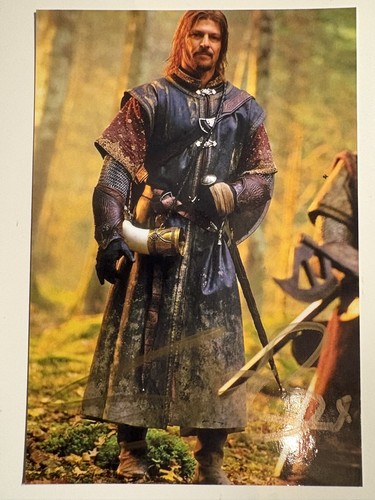Signed photo sean bean - photo,