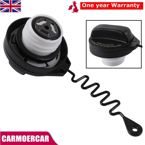 Fuel tank cap tether - cap, w/