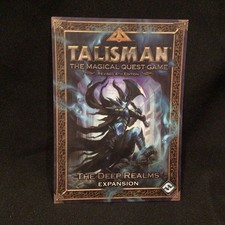 Rare Talisman Revised 4th Edition Game Expansion THE DEEP REALMS MINT w/ Case!