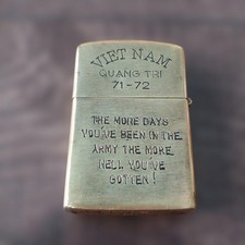 Zippo Vietnam Map 71 72 Solid