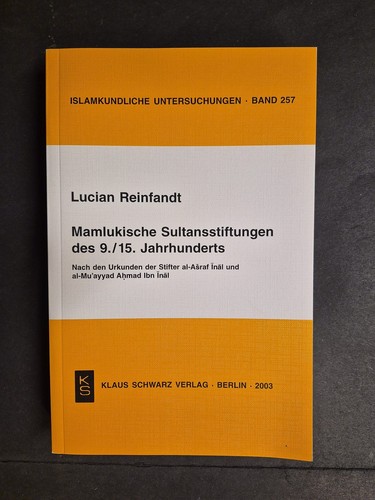 Mamlukische sultansstiftungen - mamlukische,