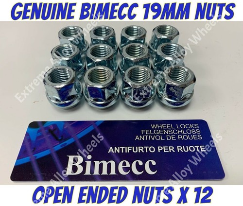 Alloy wheel bimecc open - alloy, nuts